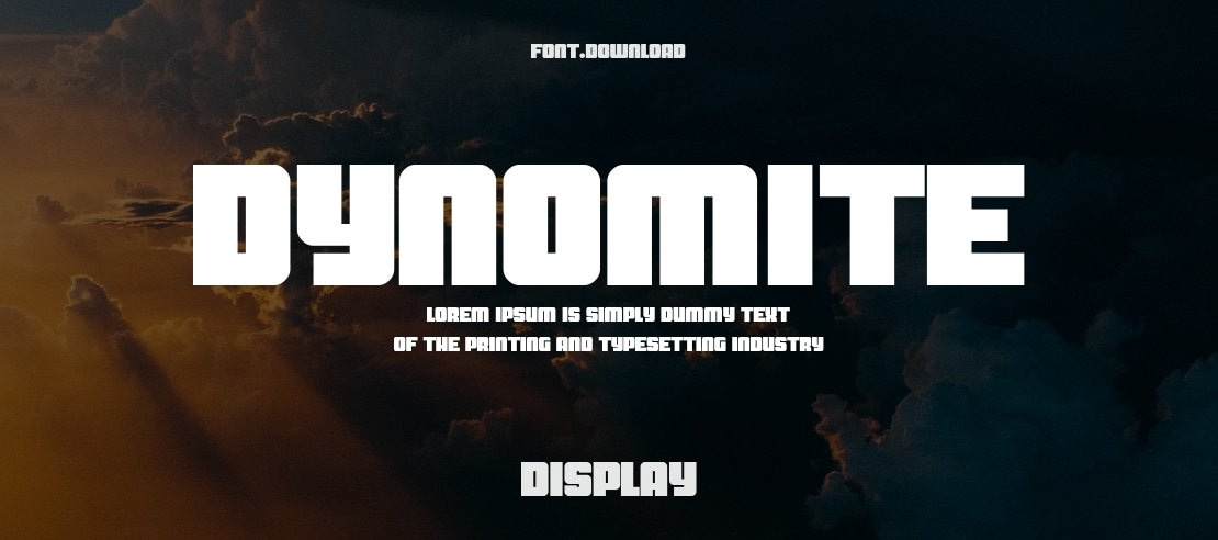 Dynomite Font Family