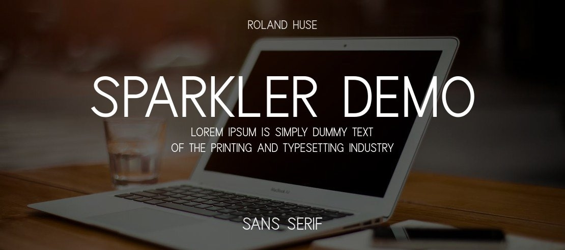 Sparkler-Demo Font