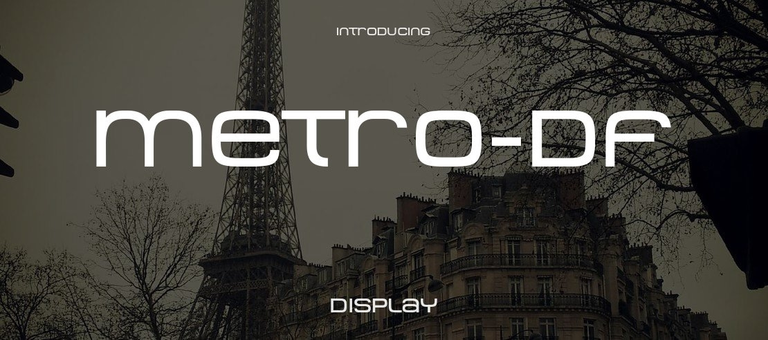 Metro-DF Font