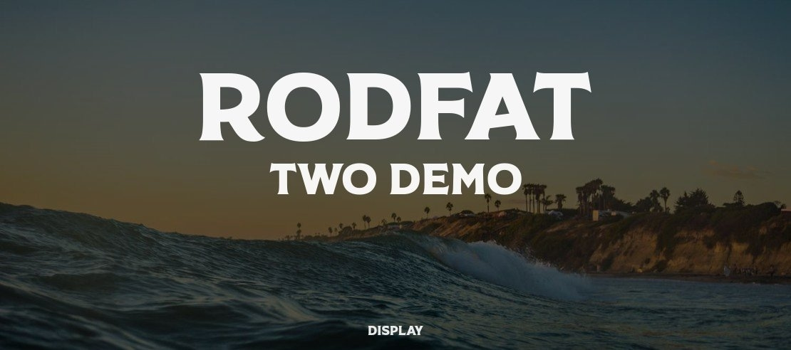 Rodfat Two Demo Font