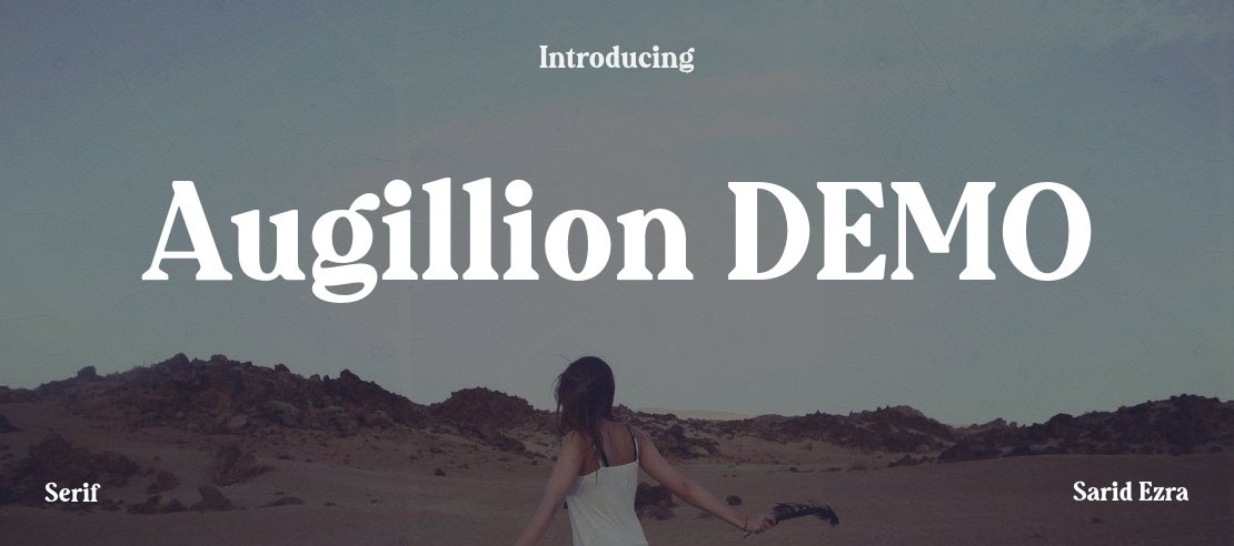 Augillion DEMO Font