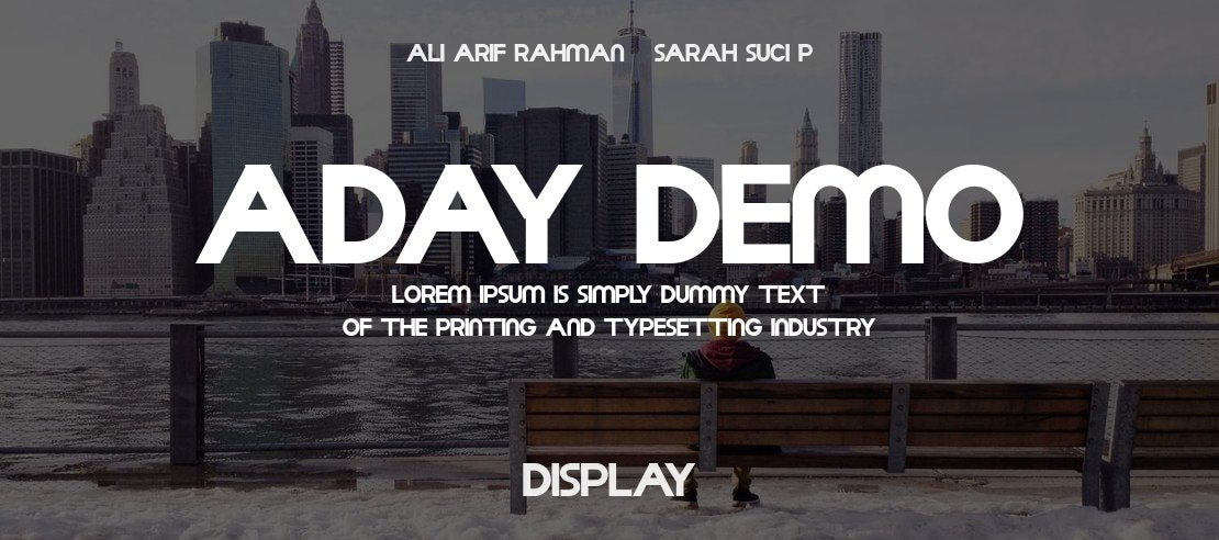 Aday Demo Font Family