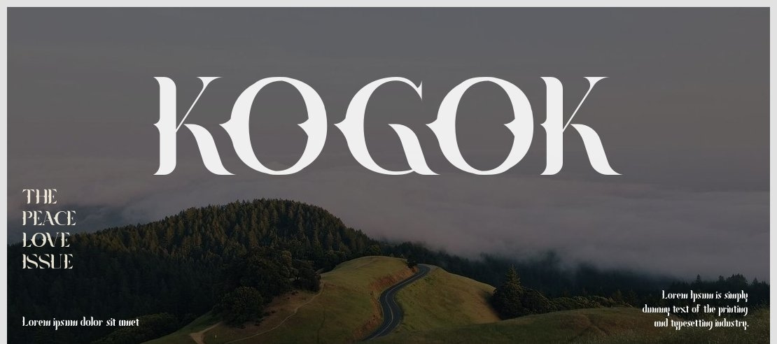 KOGOK Font