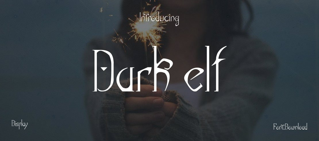 Dark elf Font