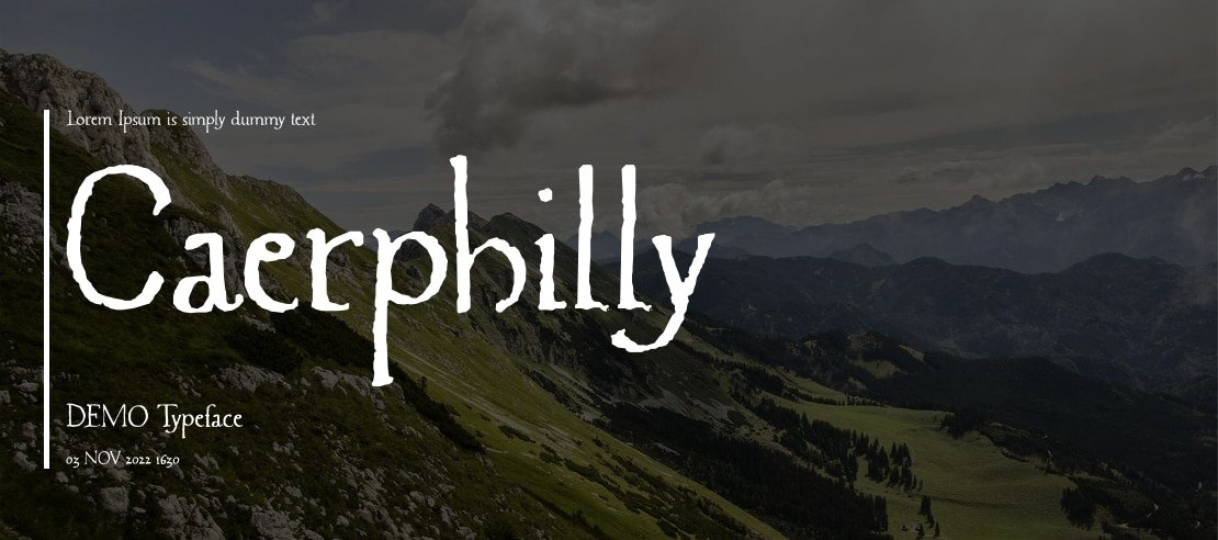 Caerphilly DEMO Font