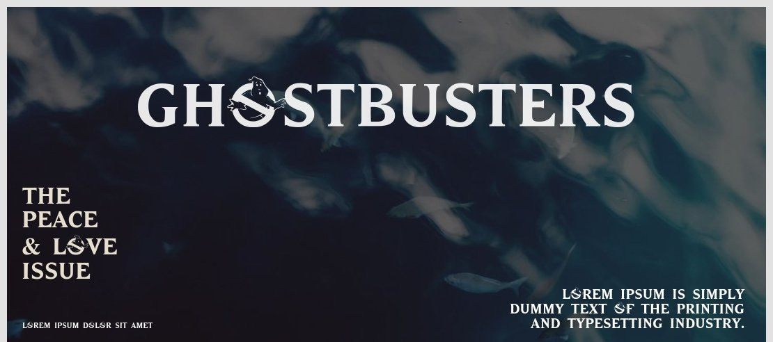 Ghostbusters Font