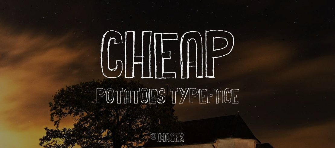 Cheap Potatoes Font