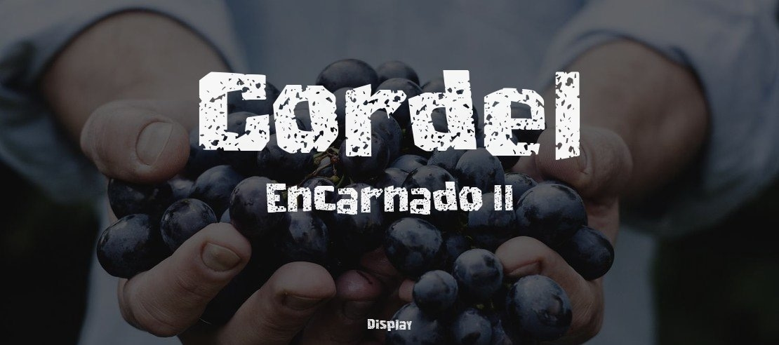 Cordel Encarnado II Font Family