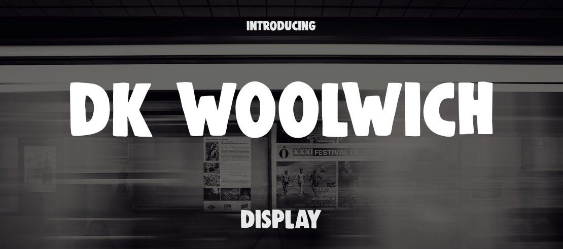 DK Woolwich Font