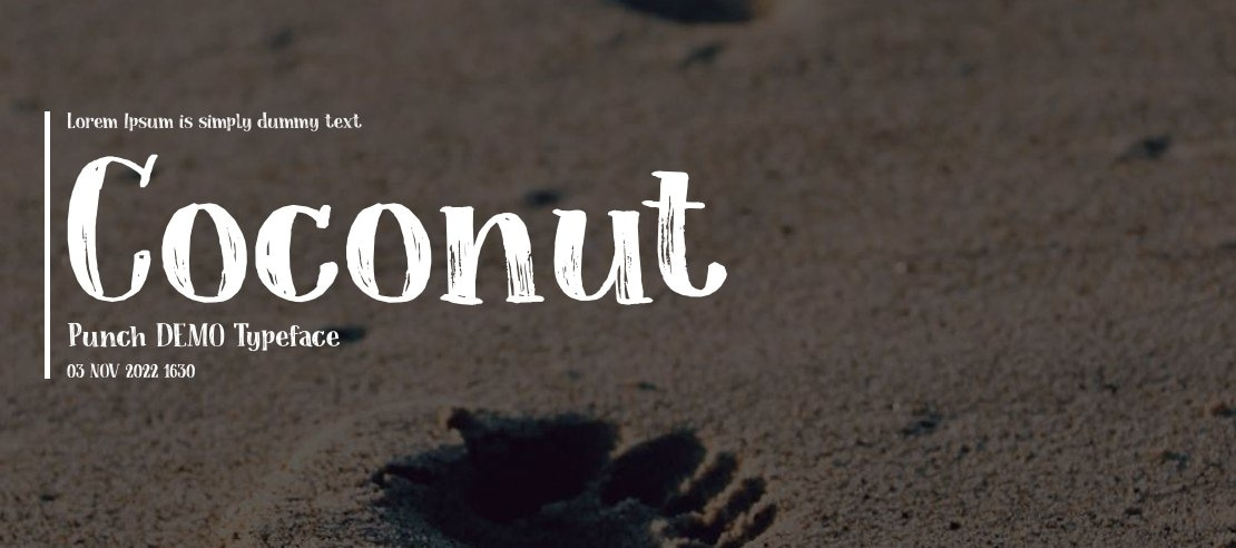 Coconut Punch DEMO Font