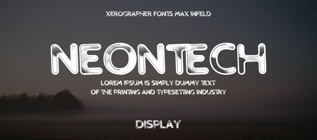 NeonTech Font