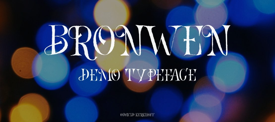 Bronwen DEMO Font