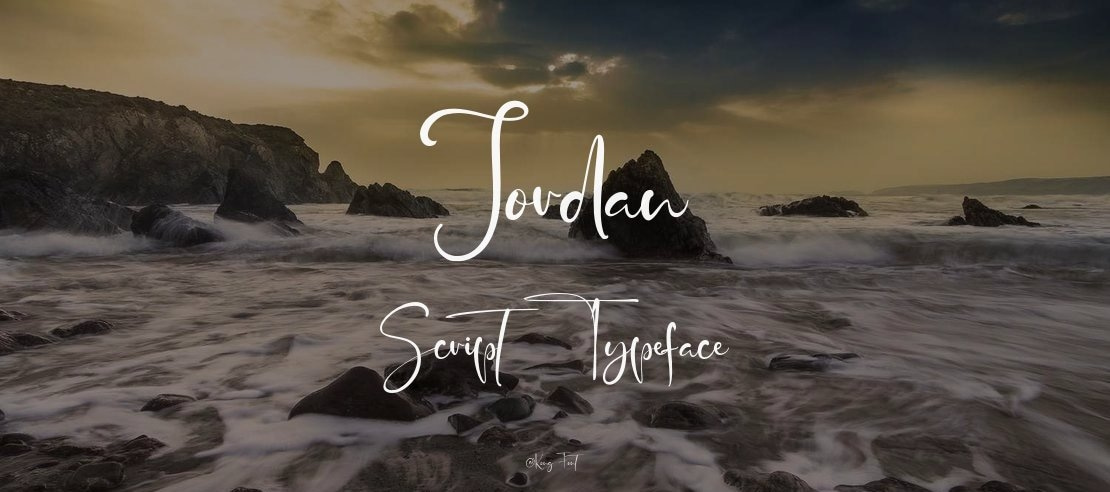 Jordan Script Font