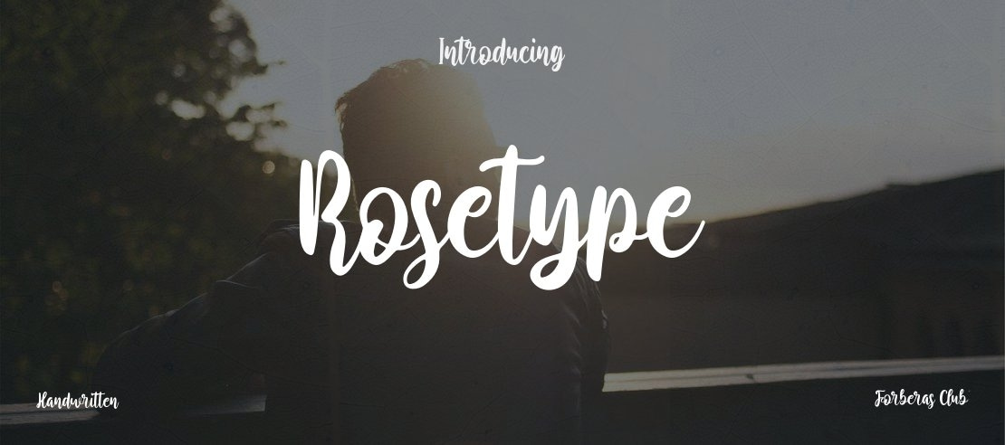 Rosetype Font