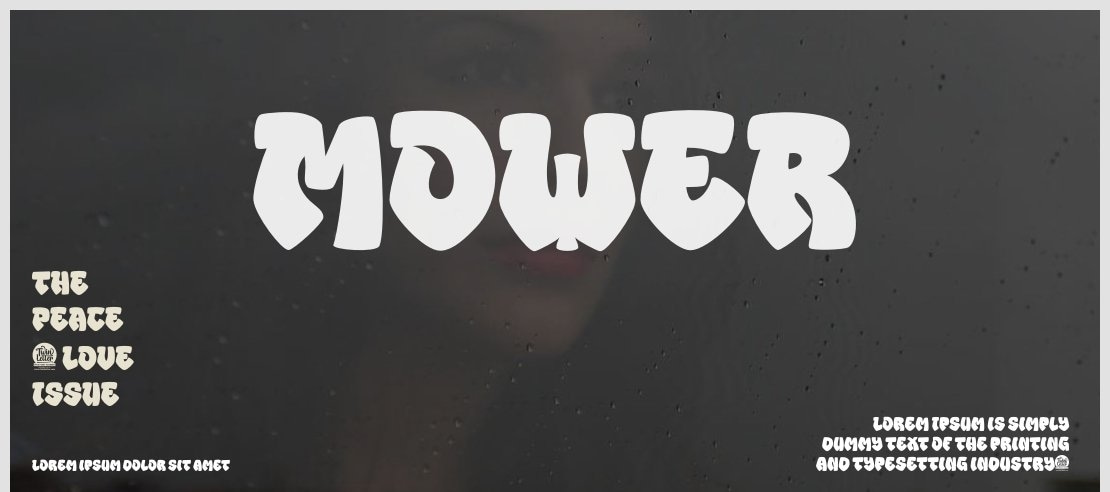 MOWER Font