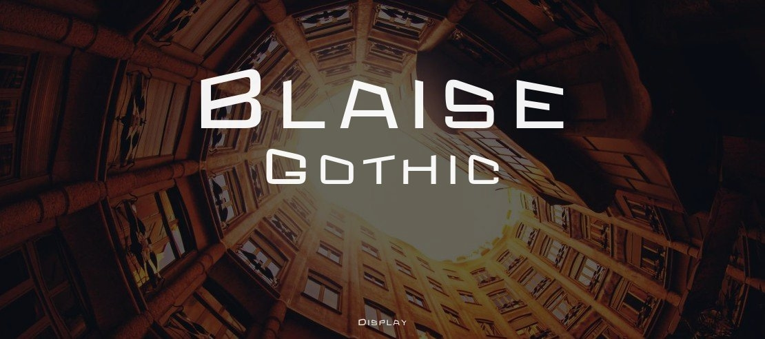 Blaise Gothic Font