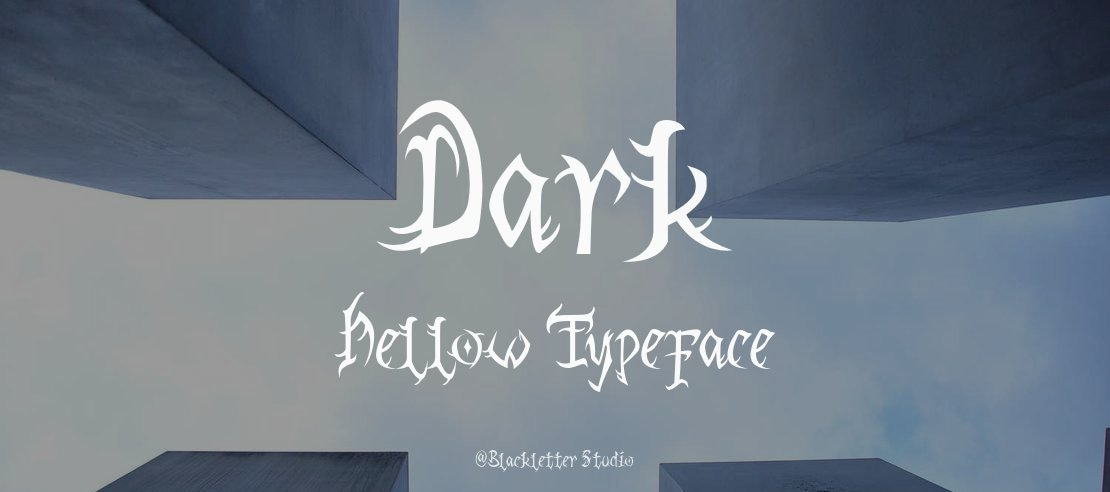 Dark Hellow Font