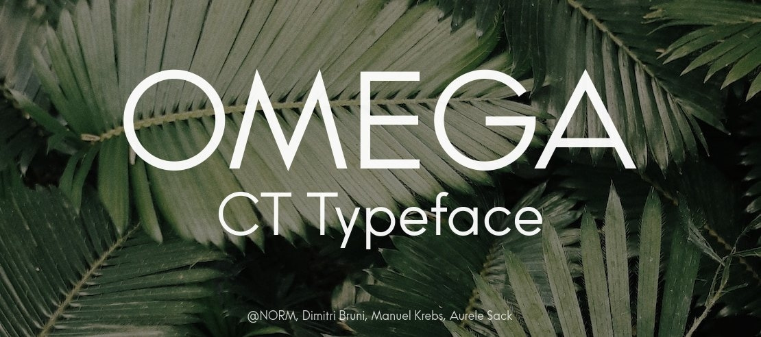 OMEGA CT Font