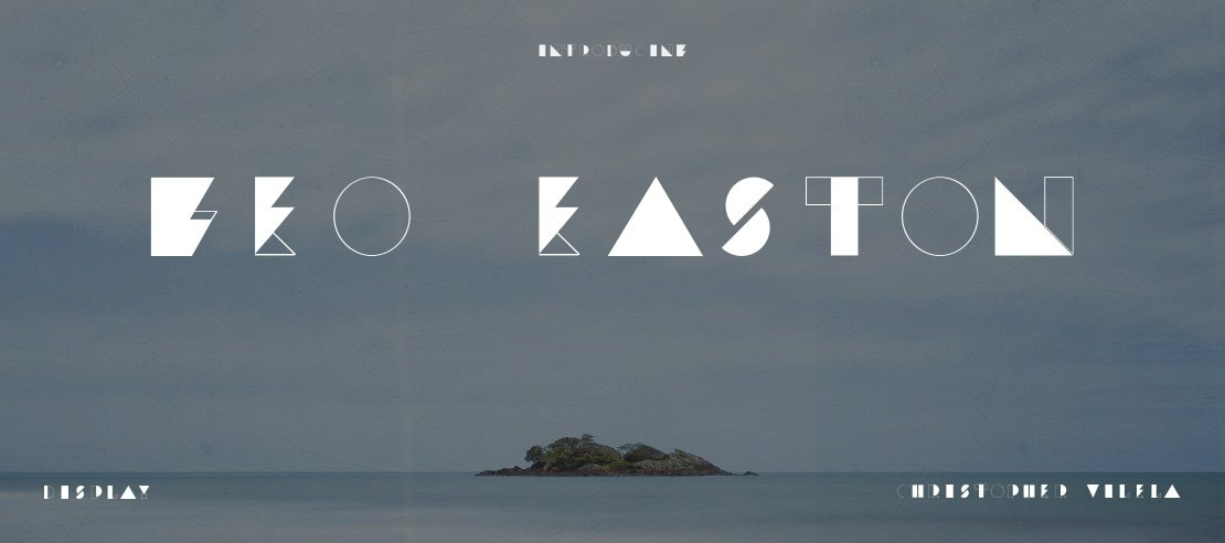 GEO EASTON Font