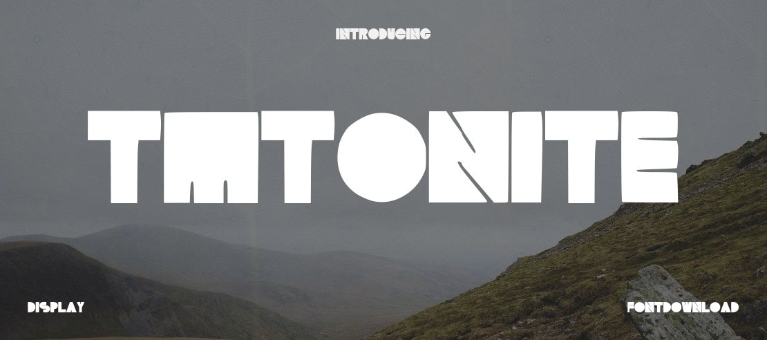 TMTonite Font