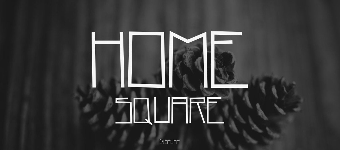 Home Square Font