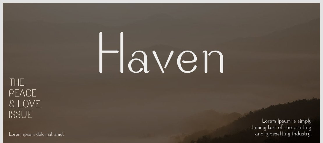 Haven Font