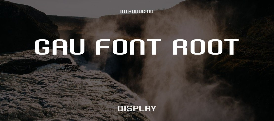 Gau Font Root