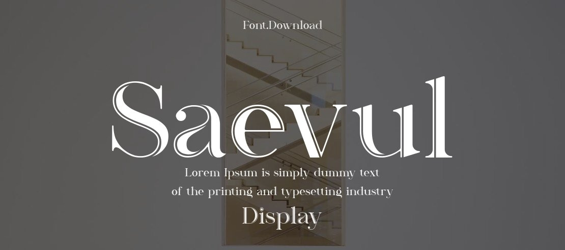 Saevul Font