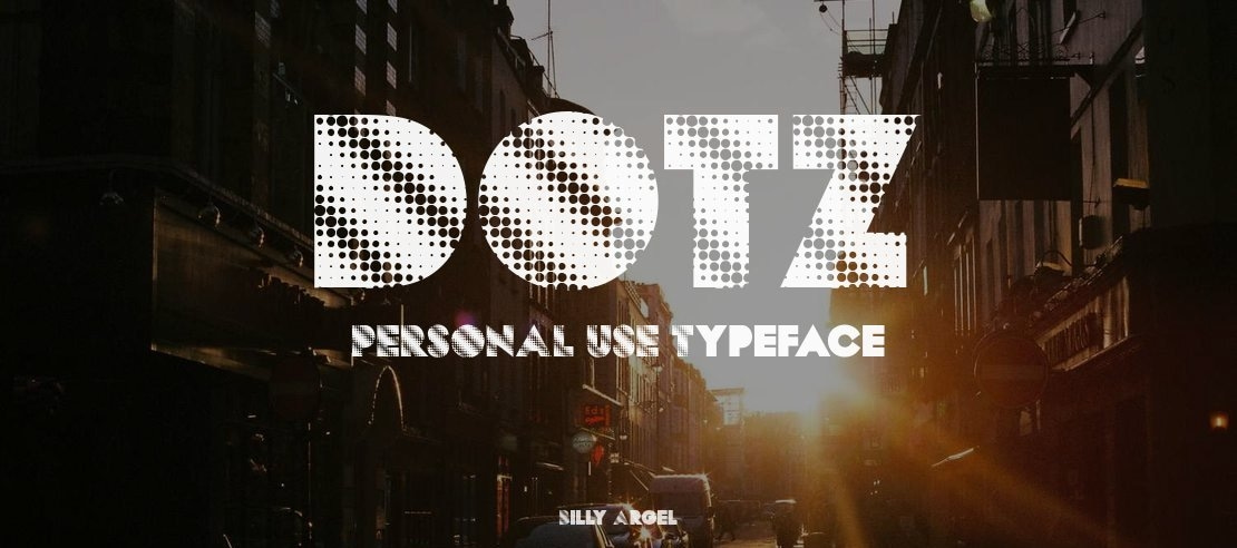 DOTZ PERSONAL USE Font