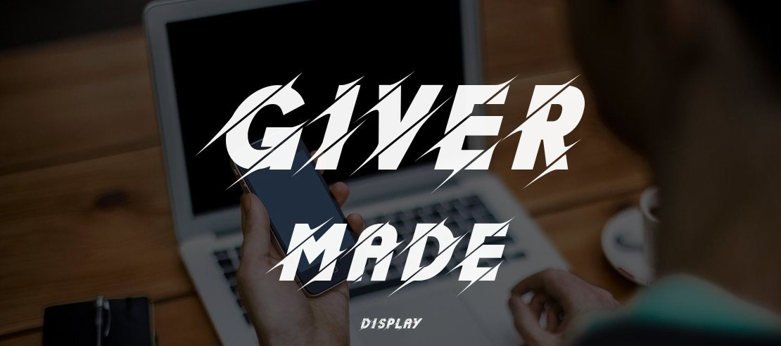 Giver Made Font