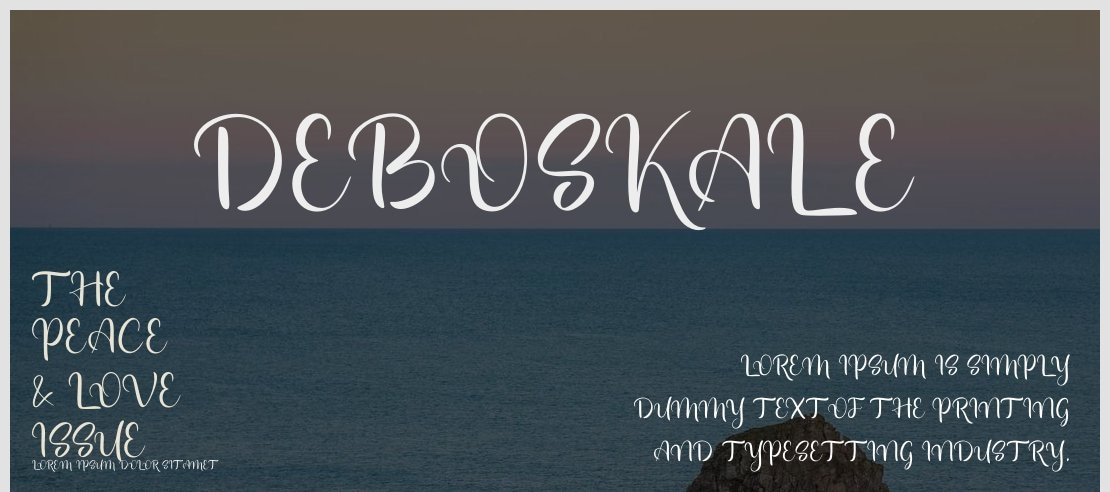 deboskale Font