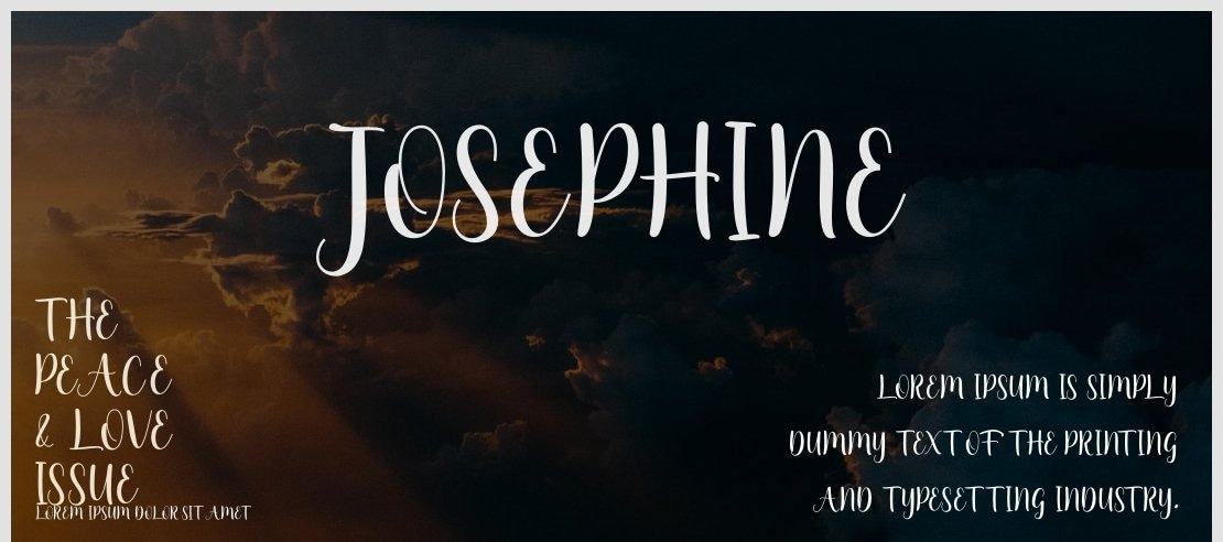 josephine Font Family