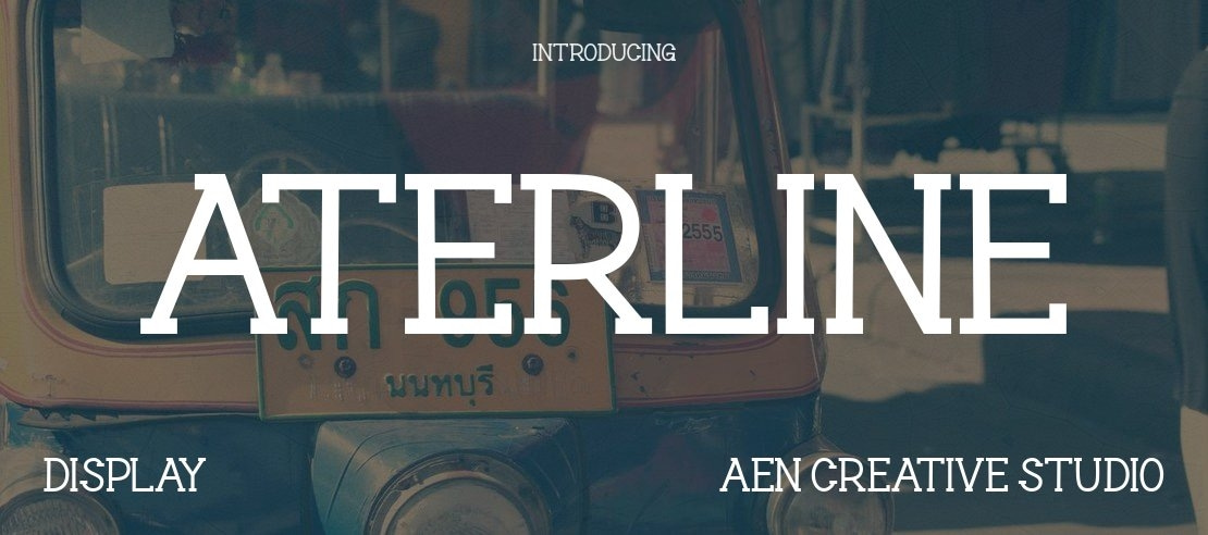 Aterline Font