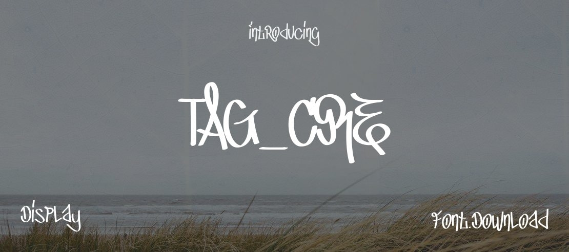 TAG_CRE Font