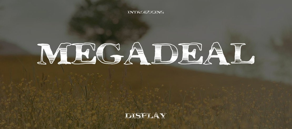 MegaDeal Font