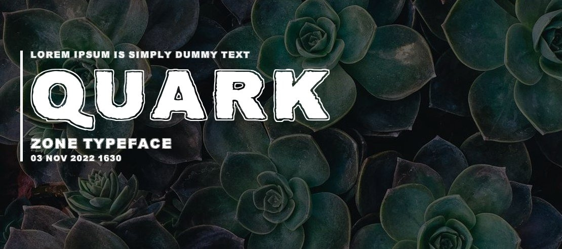 Quark Zone Font