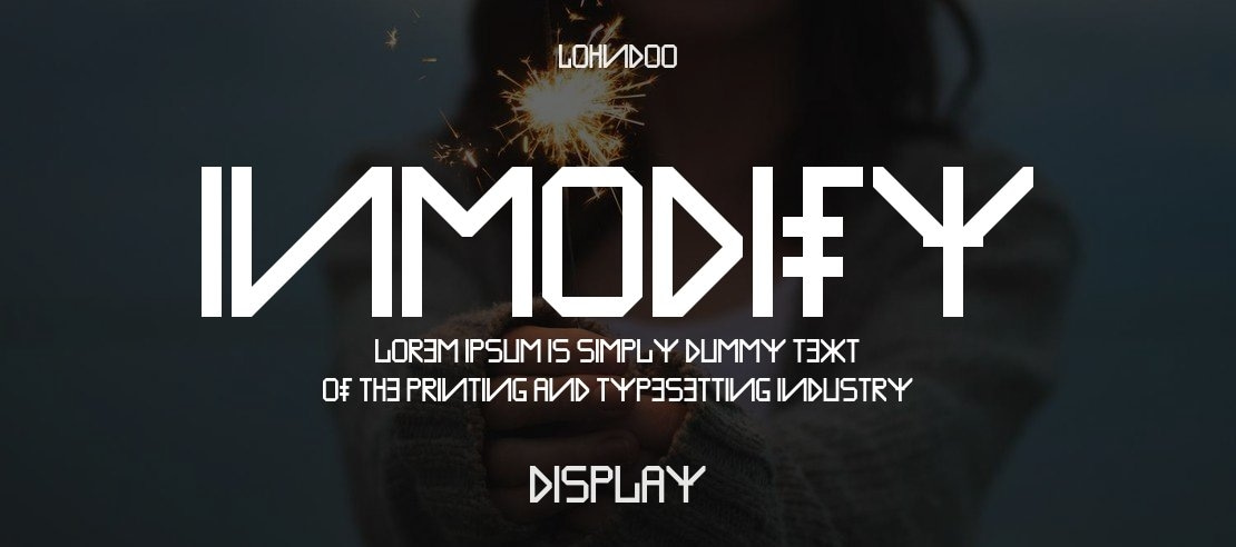 Inmodify Font