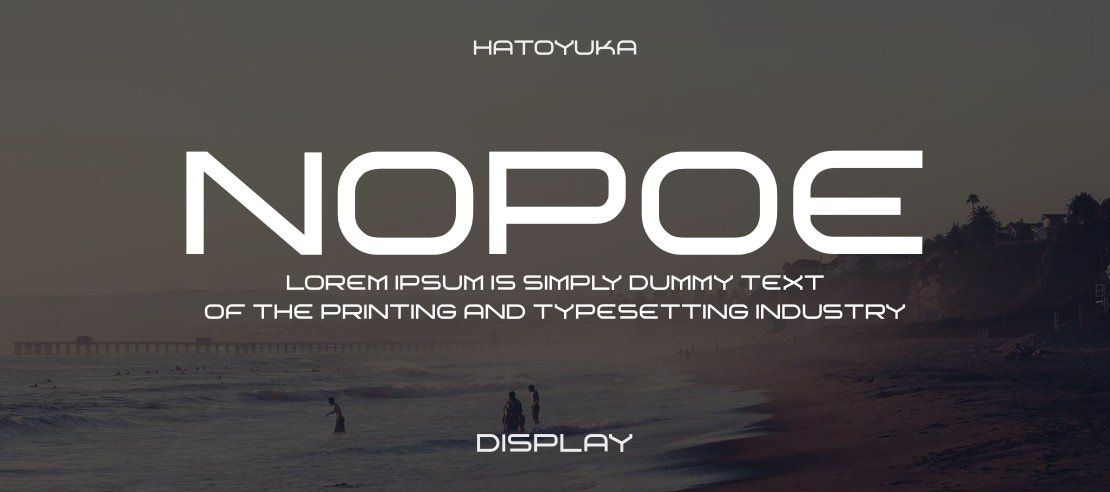 nopoe Font Family