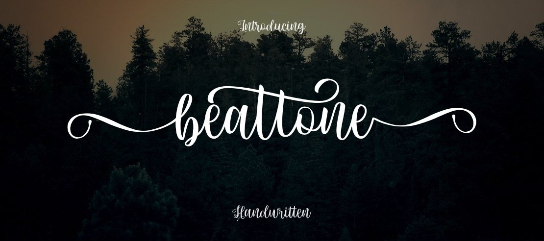 Beattone Font