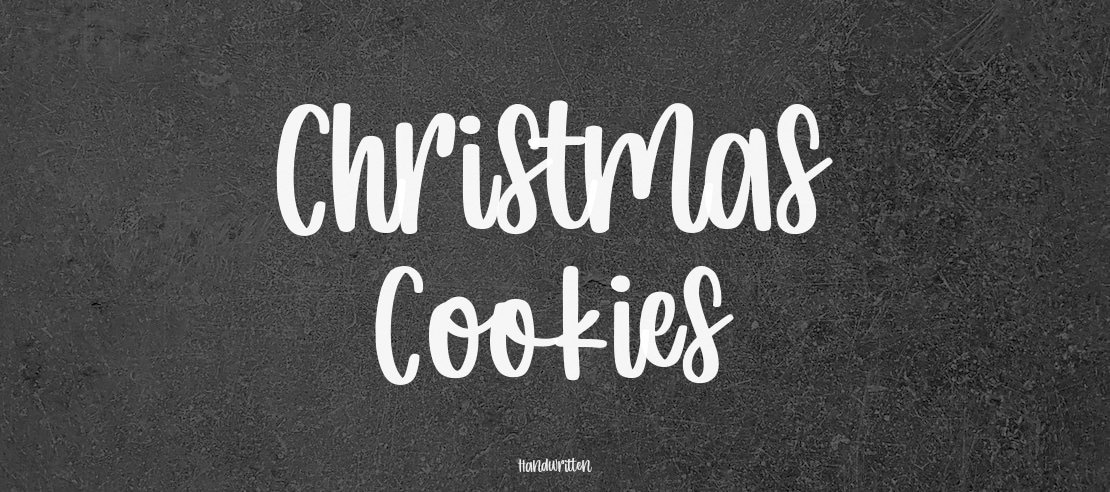 Christmas Cookies Font