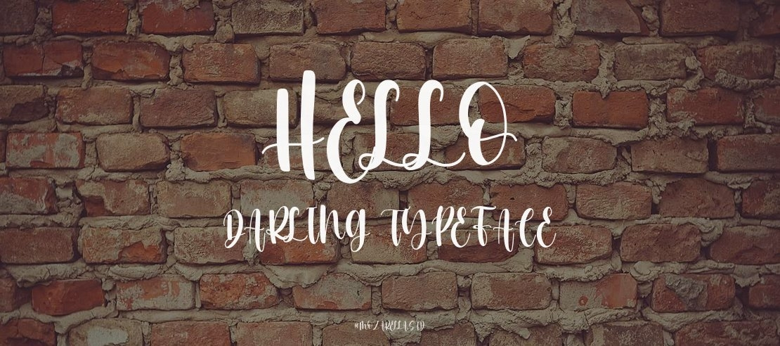 Hello Darling Font