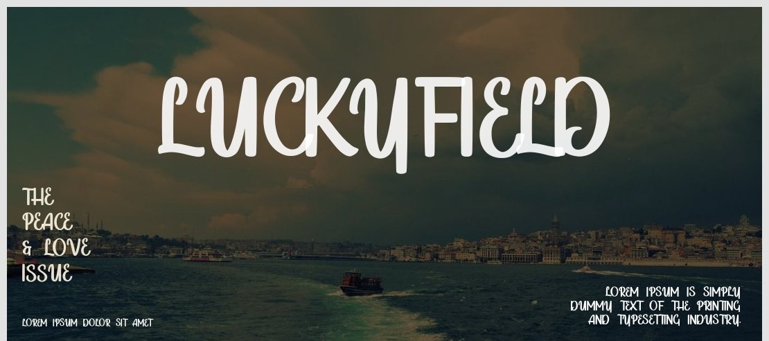 Luckyfield Font