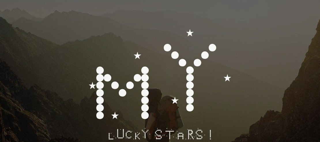 My Lucky Stars! Font