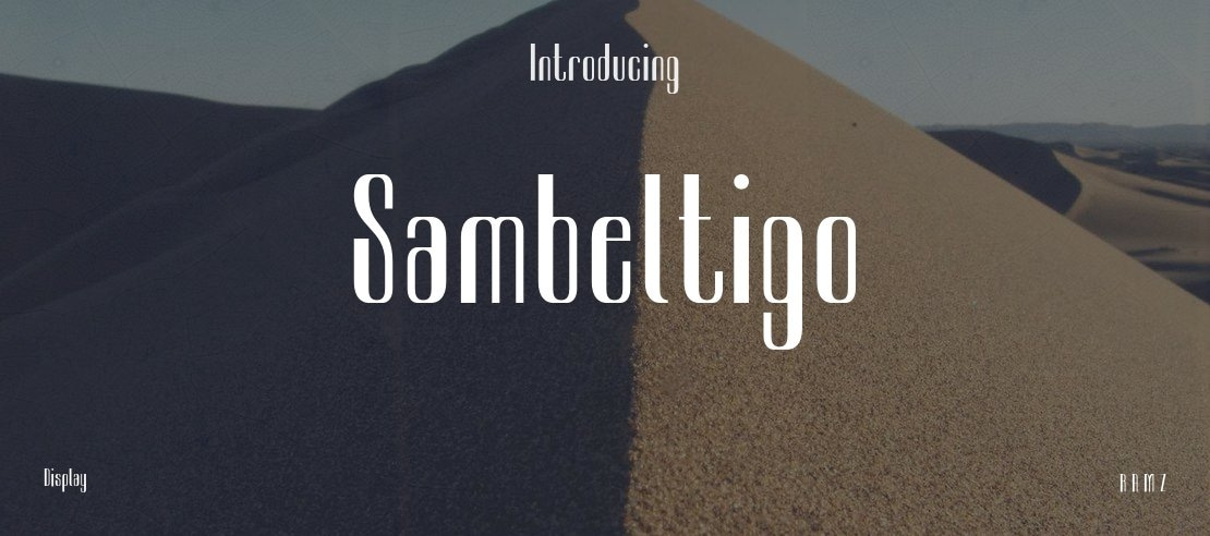 Sambeltigo Font