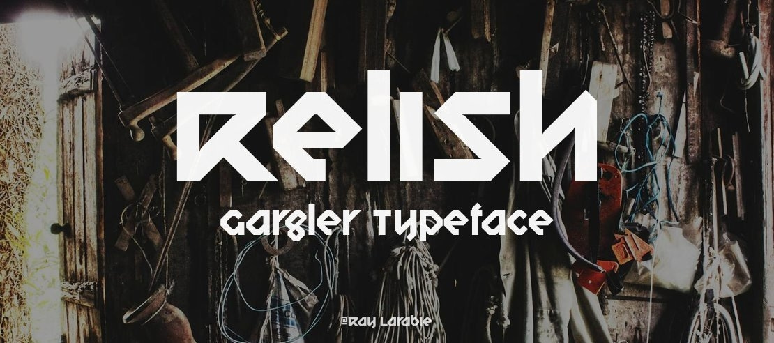 Relish Gargler Font