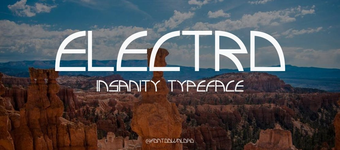 Electro Insanity Font