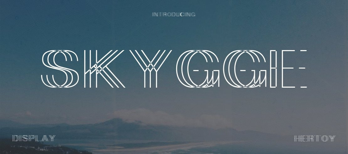 skygge Font