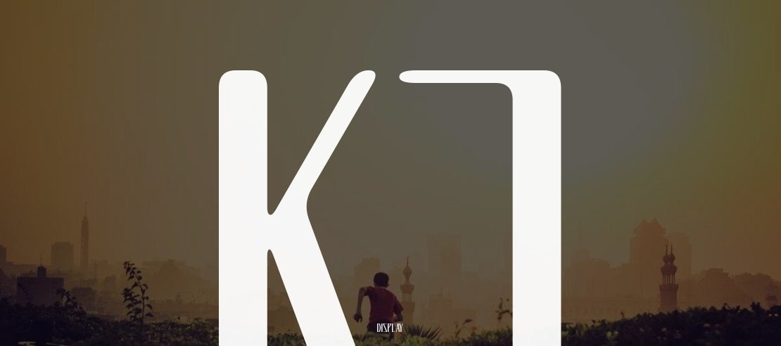 K7 Wednesday Font