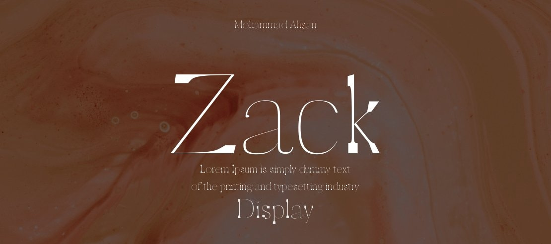 Zack Font