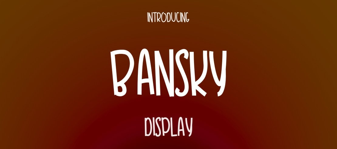 BANSKY Font